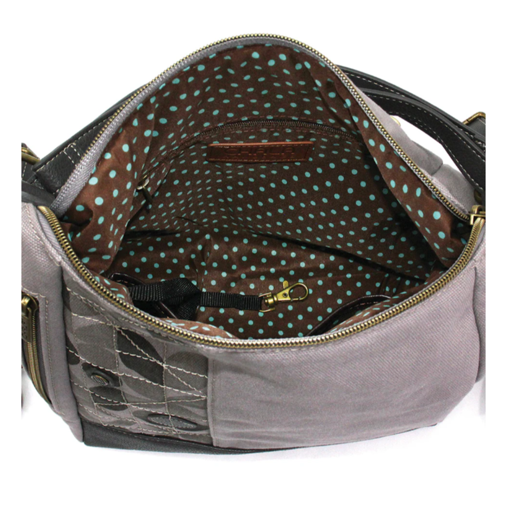 Chala Chala Retro Convertible Purse Gray 913