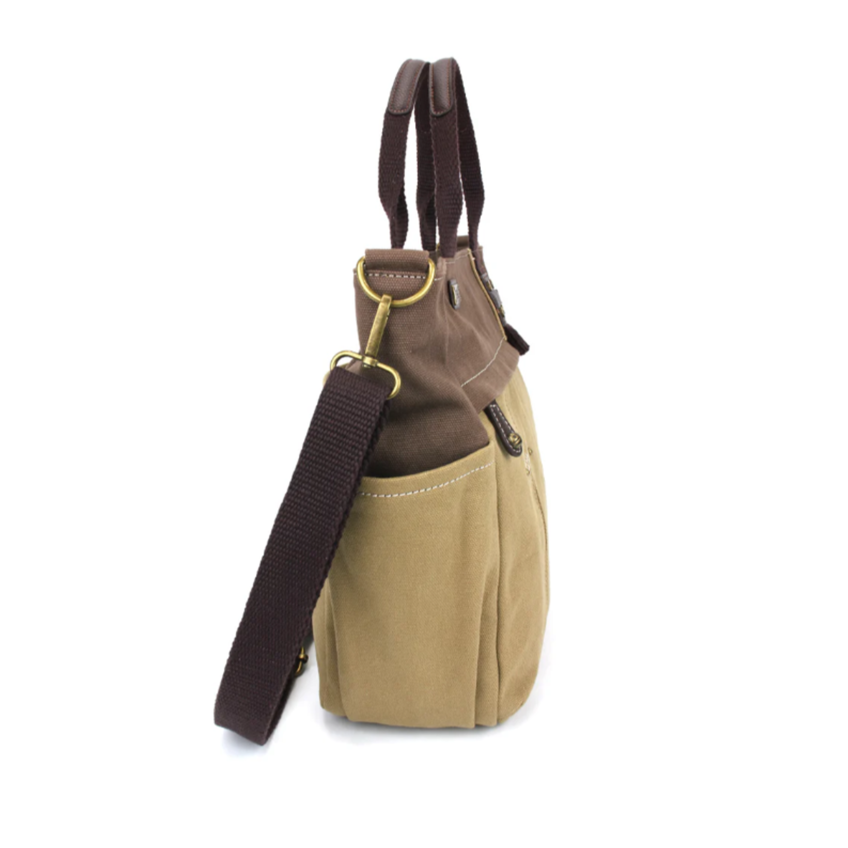 Chala Chala Multi Pocket Tote Olive 916