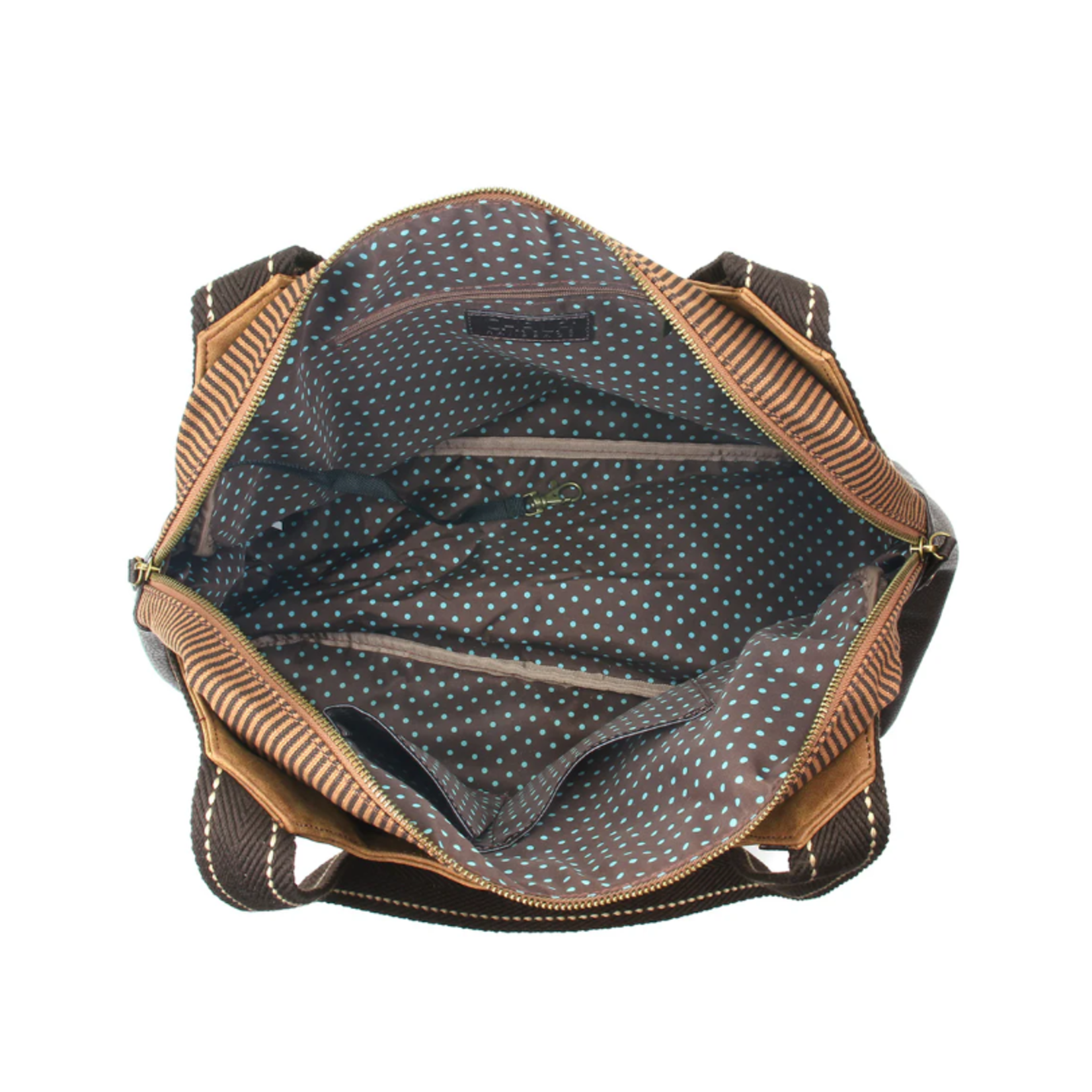 Chala Chala Bowling Bag Brown 835