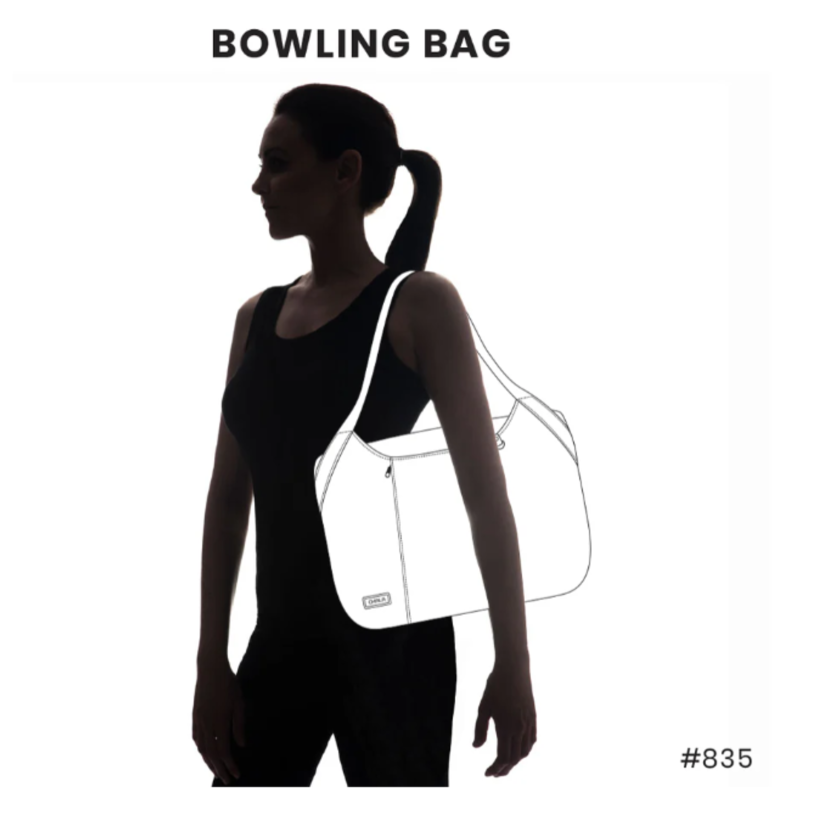 Chala Chala Bowling Bag Black 835