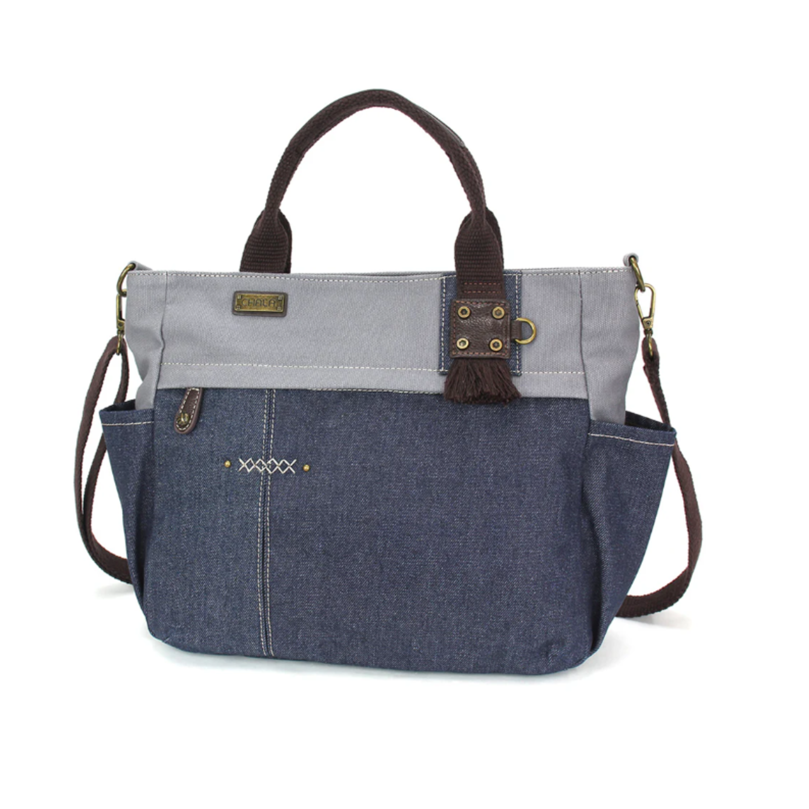 Chala Chala Multi Pocket Tote Denim 930