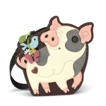 Chala Chala 888 Novelty Purse Spotted Pink Pig