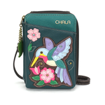 Chala Chala 850 Wallet Crossbody Hummingbird A Turquoise