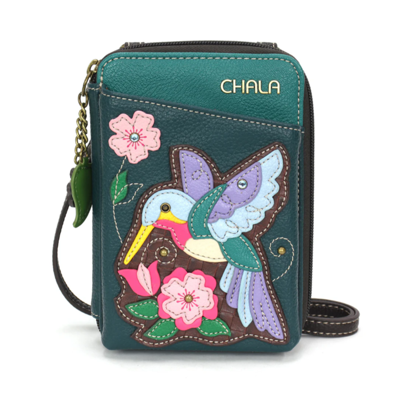 Chala Chala 850 Wallet Crossbody Hummingbird A Turquoise
