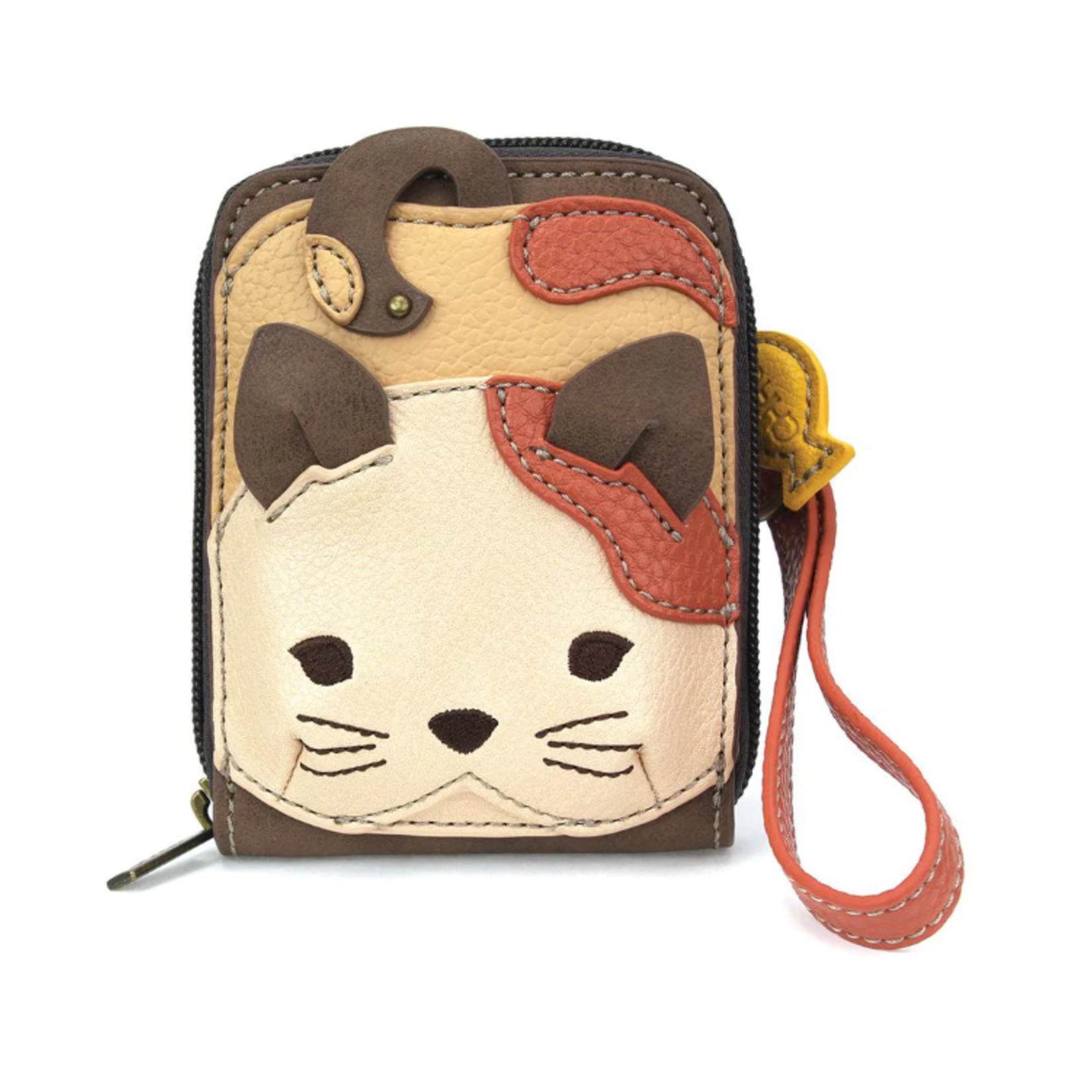 Chala Chala 639 Credit Card Holder/ Wallet Wristlet Cat