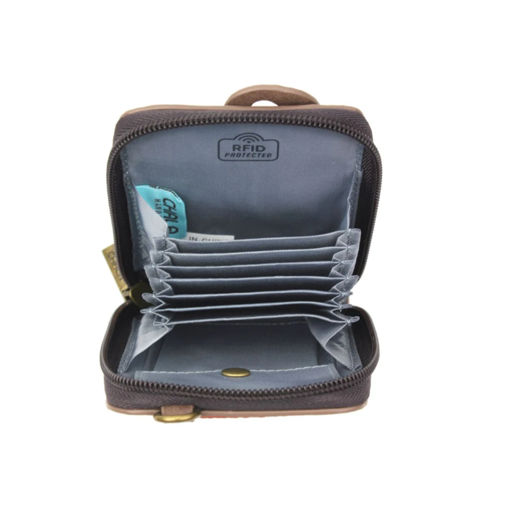 Chala Chala 639 Credit Card Holder/ Wallet Wristlet Cat