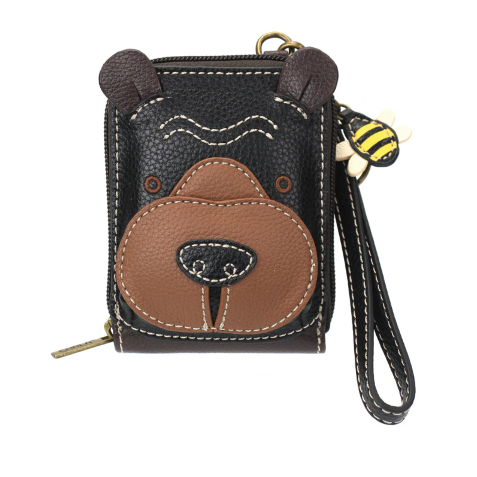 Chala Chala 639 Credit Card Holder/ Wallet Wristlet Bear