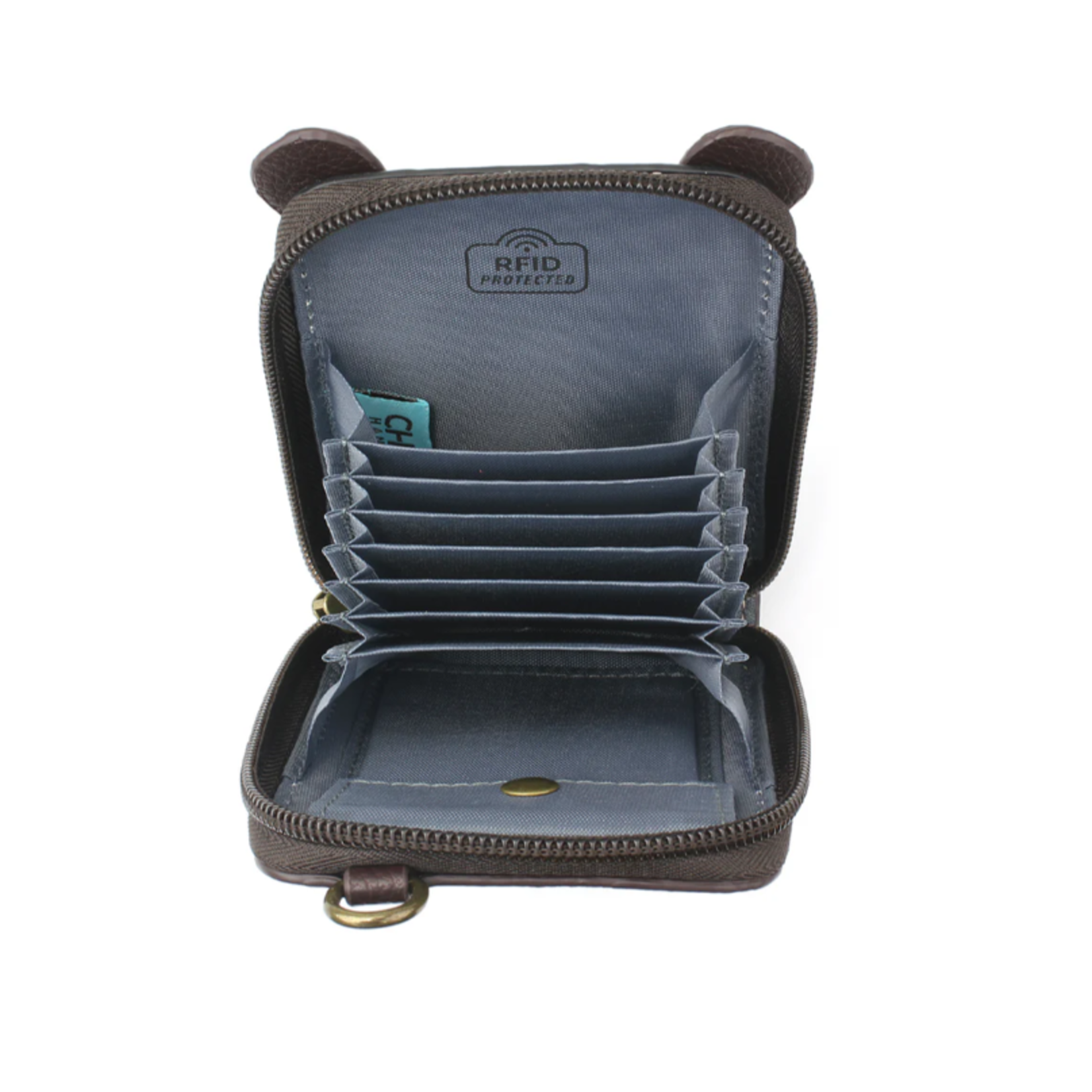 Chala Chala Credit Card Holder/ Wallet Wristlet Bear 639