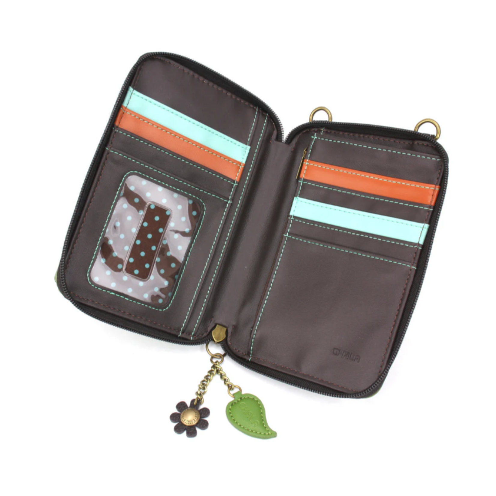 Chala Chala 850 Wallet Crossbody Cardinal Green