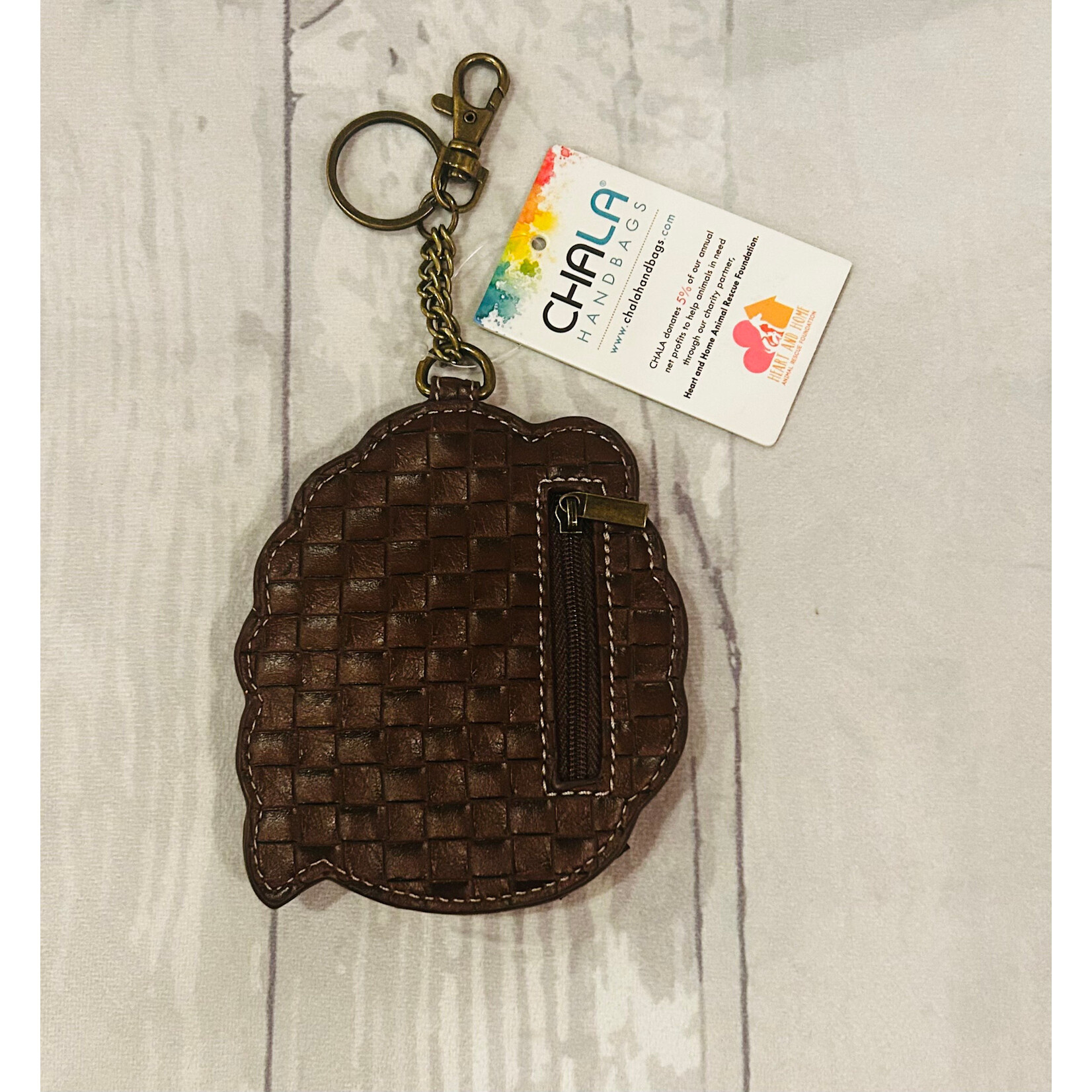 Chala Chala 806 Key Fob/Coin Purse Bee Hive