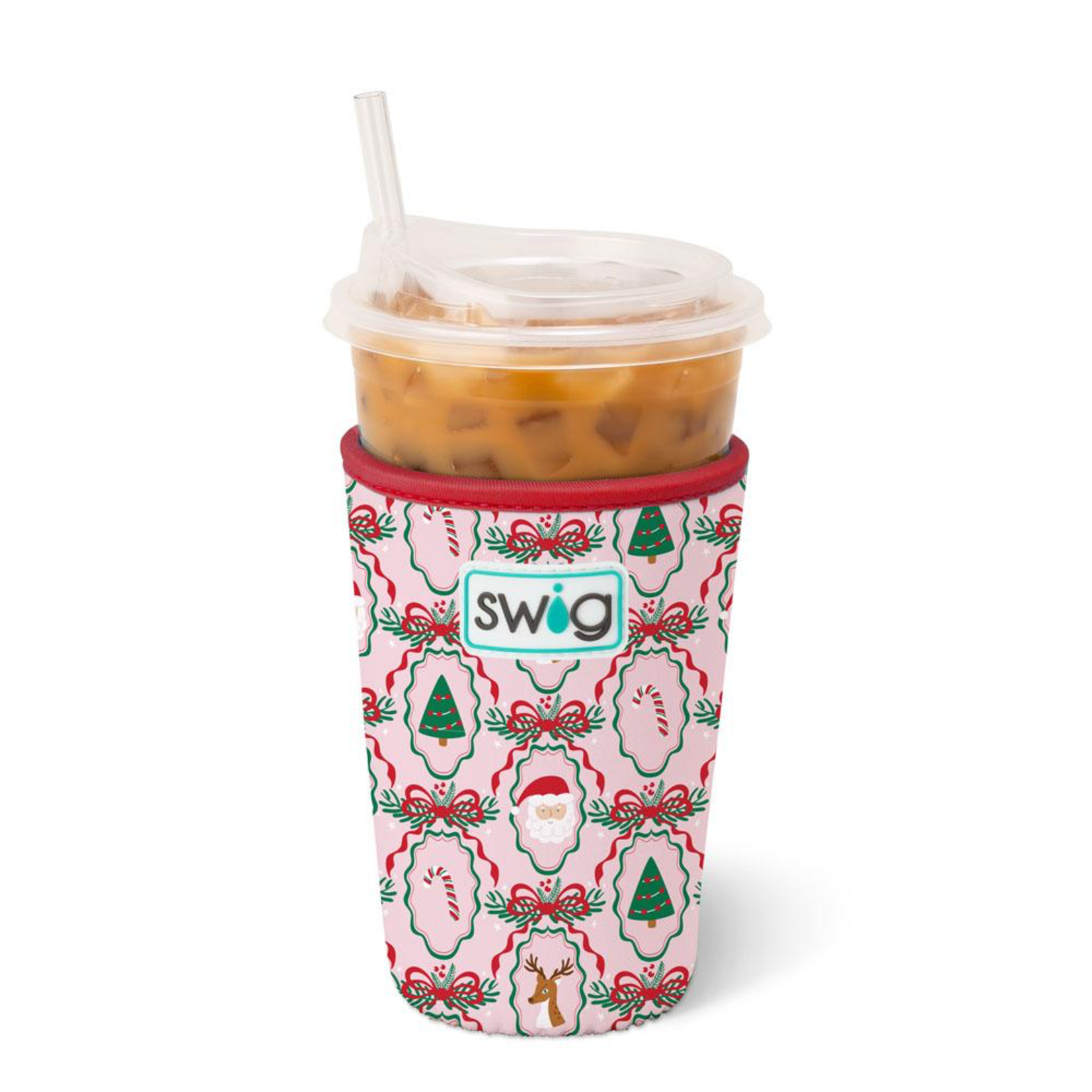 Swig Swig Christmas Cameos Iced Cup Coolie 22oz