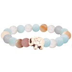 Fahlo Fahlo Expedition Elephant Bracelet Sky Stone