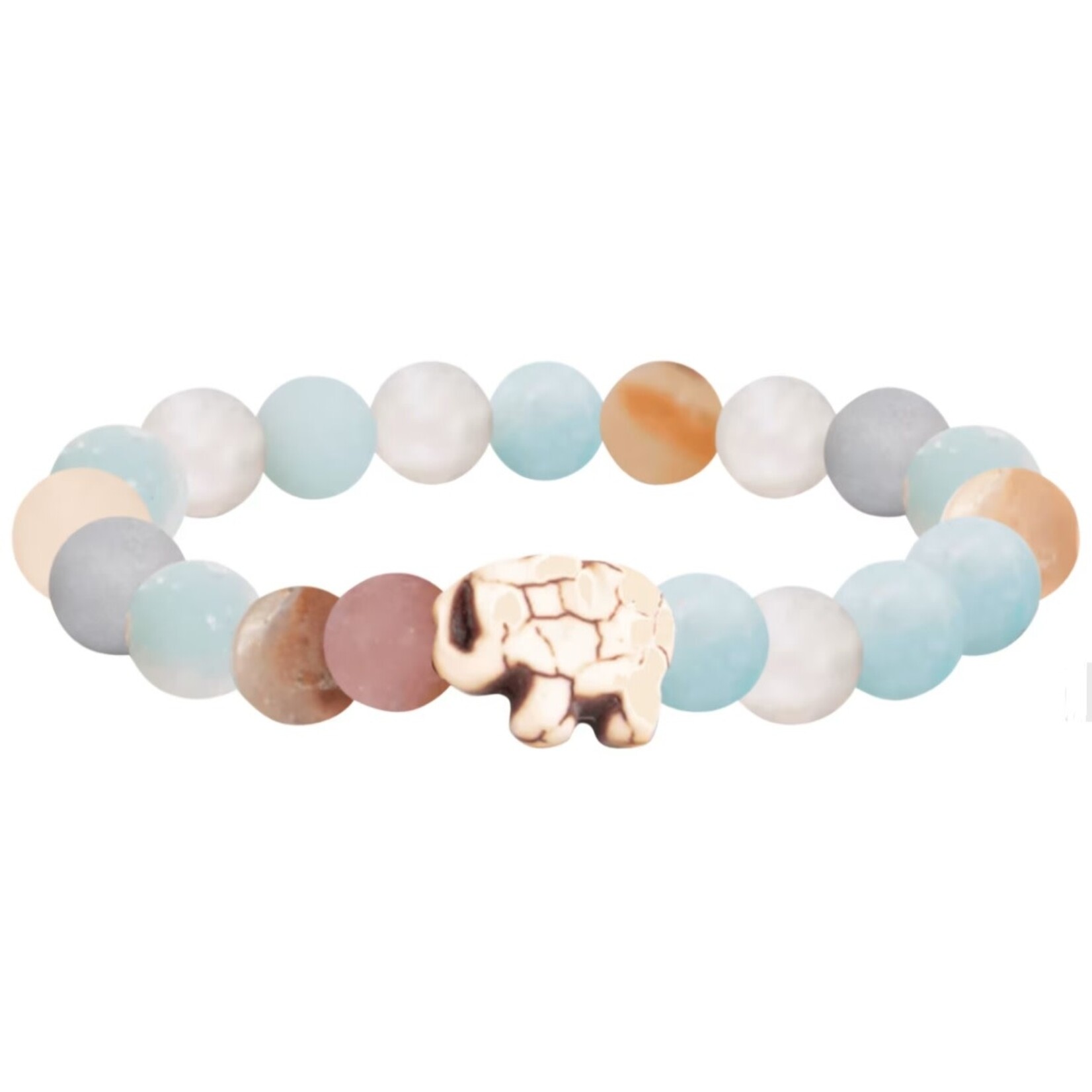 Fahlo Fahlo Expedition Elephant Bracelet Sky Stone