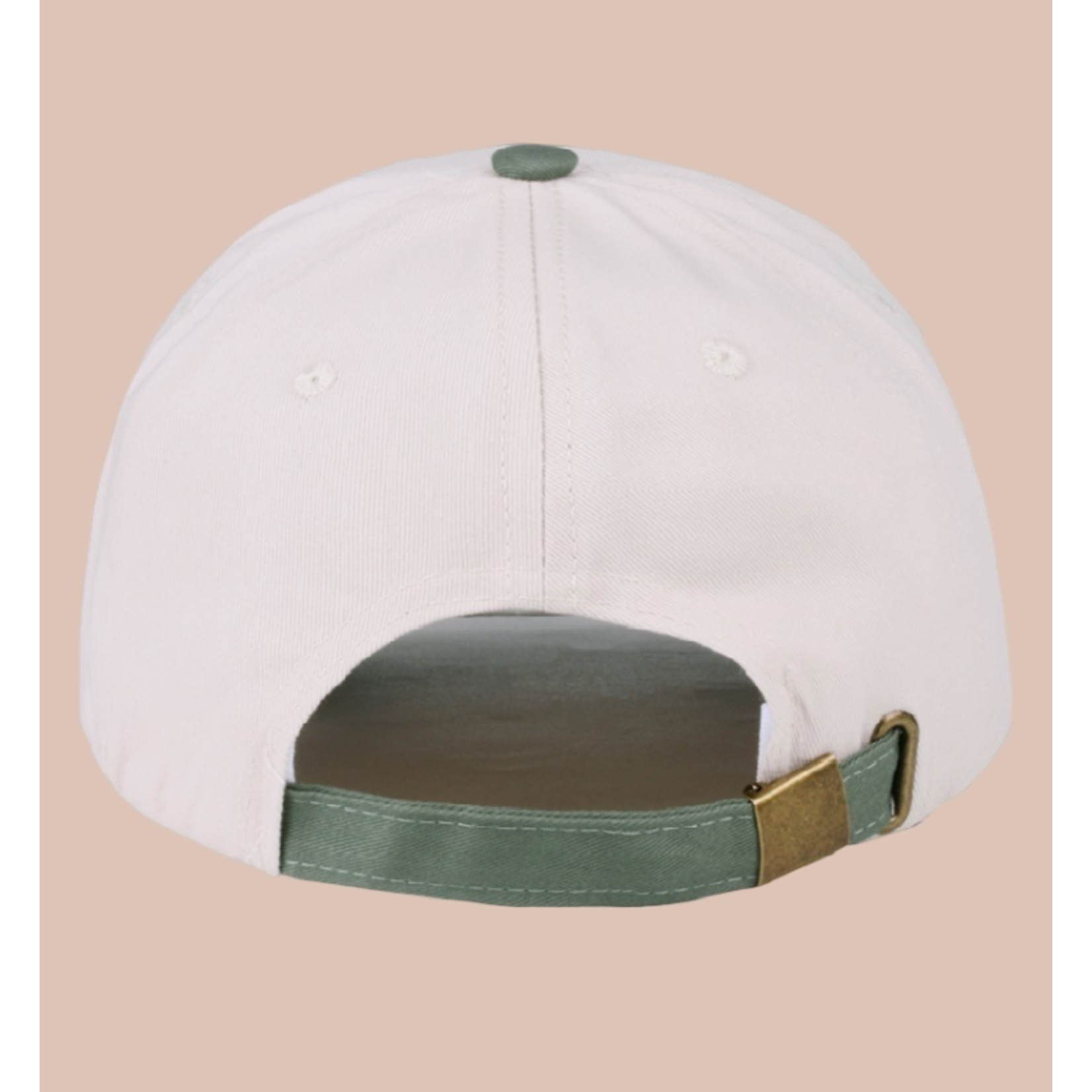 Zenana Zenana Just A Girl Who Loves Jesus Canvas Cap Dark Forest