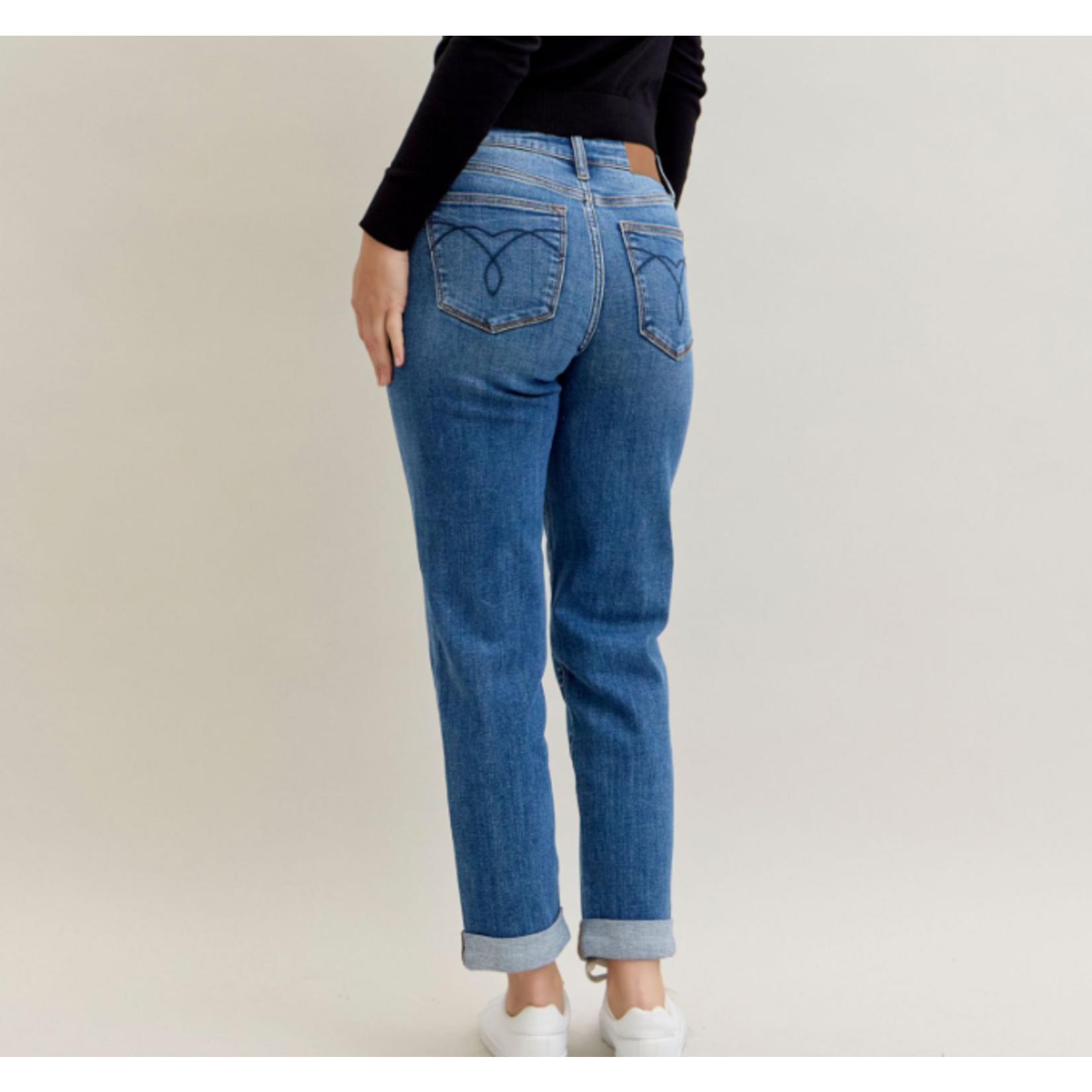 Judy Blue Judy Blue Mid Rise BF Classic Cuffed 82685