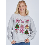Simply Southern Simply Southern Long Sleeve Crewneck Trees Flurry