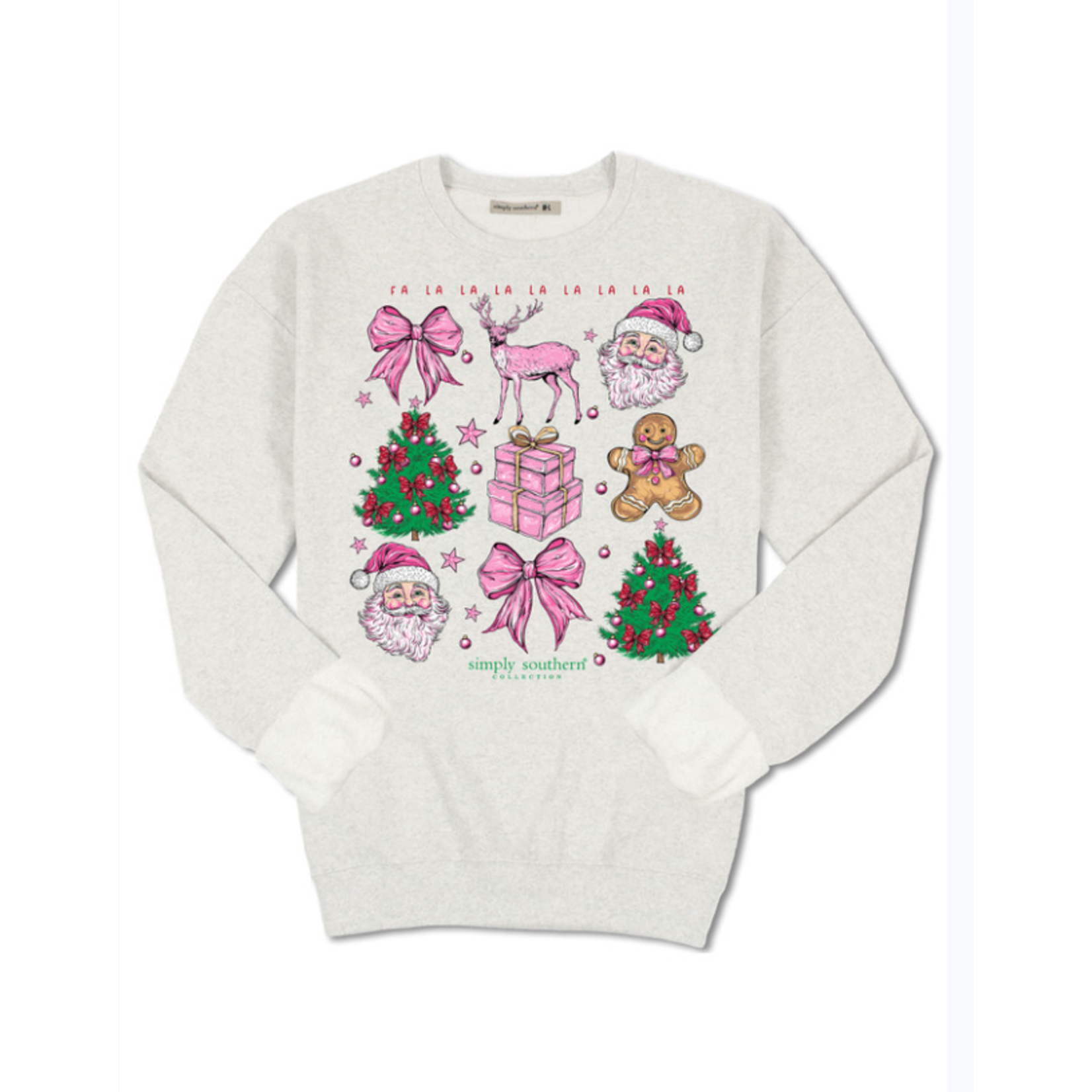 Simply Southern Simply Southern Long Sleeve Crewneck Trees Flurry