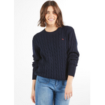 Simply Southern Simply Southern Long Sleeve Sweater Emma Navy