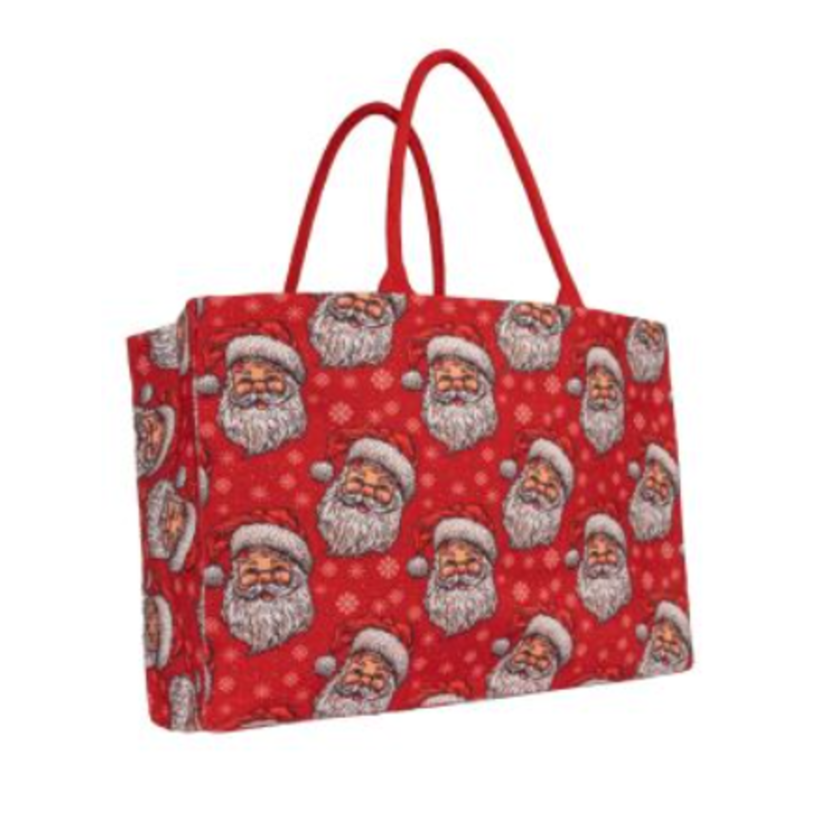 Simply Southern Simply Southern Bag Tote Holiday Santa