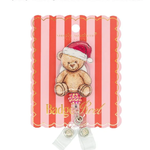 Simply Southern Simply Southern Holiday Badge Reel Bear