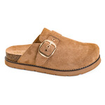 Corkys Corkys Day Dream Clog Tobacco Faux Suede