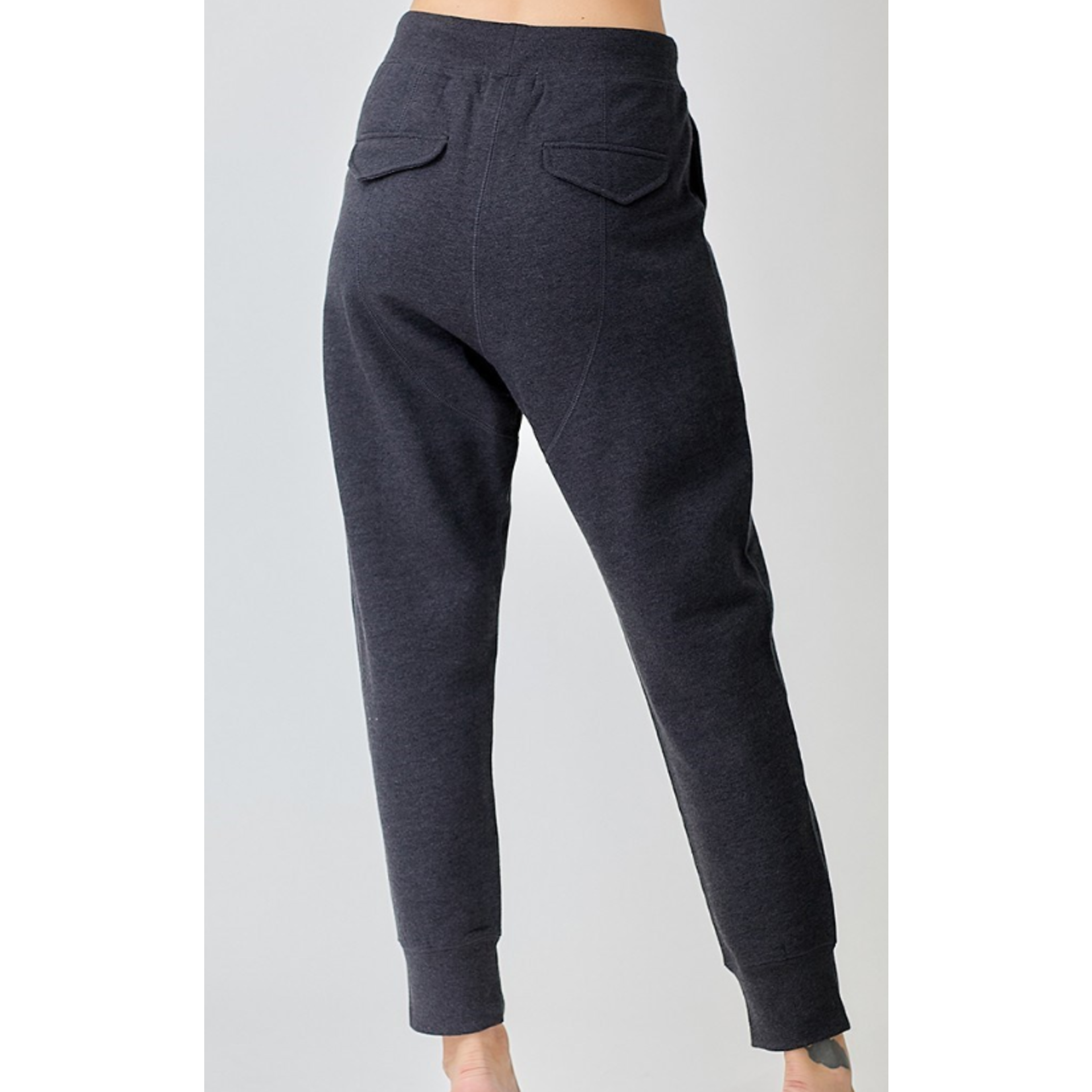 Risen Risen Soft Knit Jogger Pants Washed Black