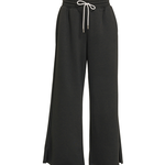 Zenana Zenana Scuba Drawstring Pants Black