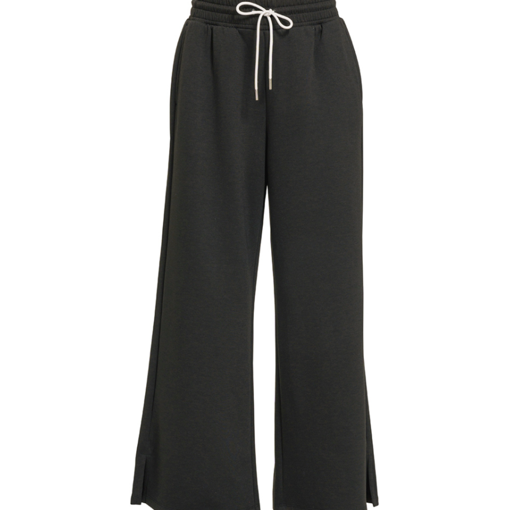 Zenana Zenana Scuba Drawstring Pants Black
