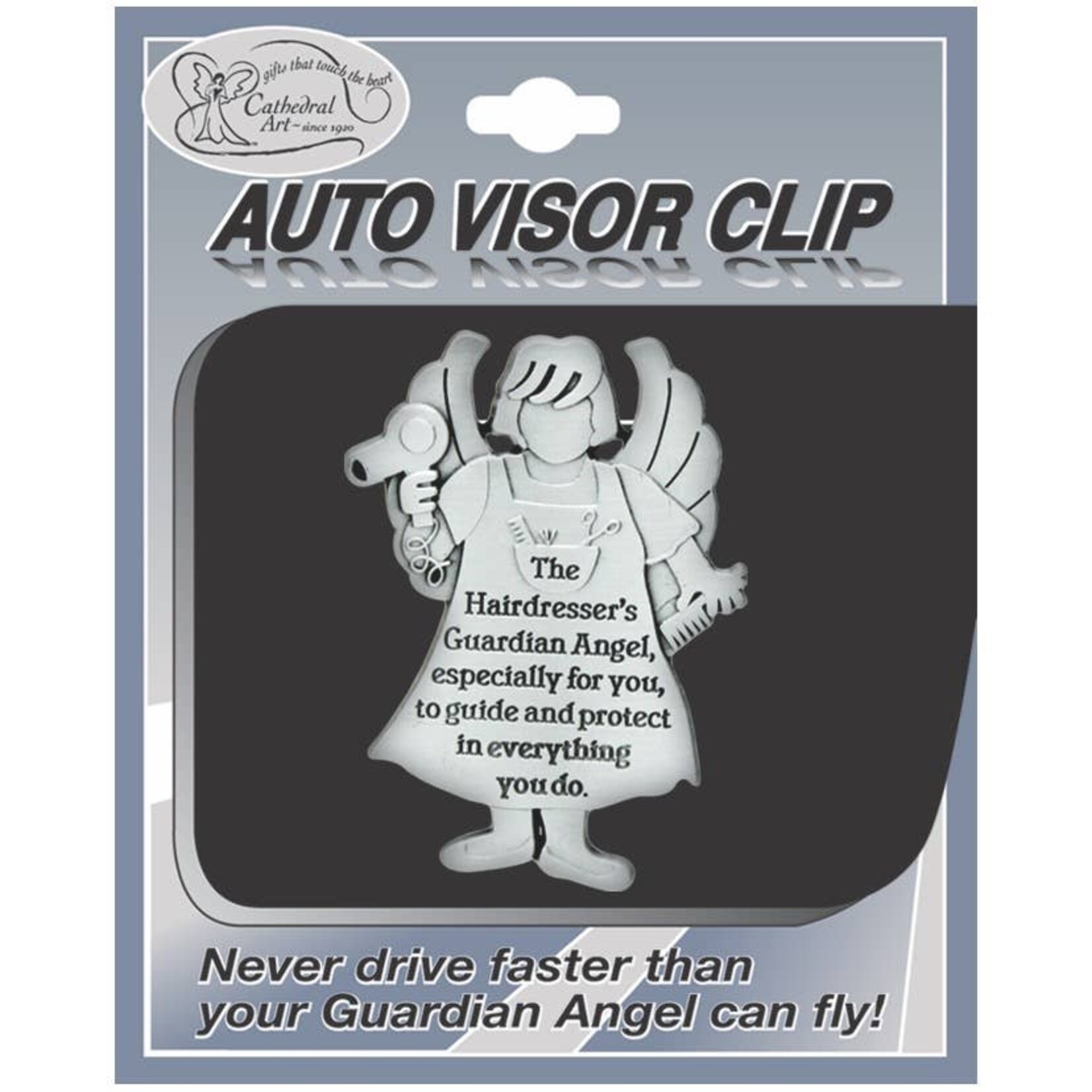 Abbey & Ca Guardian Angel Visor Clip Hairdresser