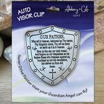 Abbey & Ca The Lord’s Prayer Visor Clip