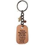 Abbey & Ca Travel Safely Key Ring