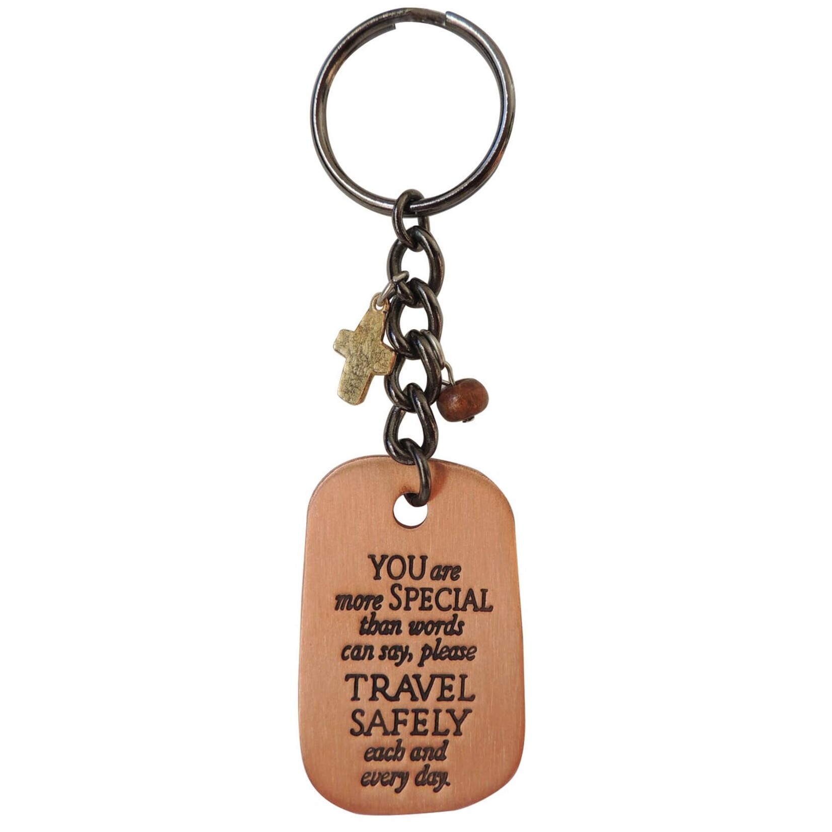 Abbey & Ca Travel Safely Key Ring