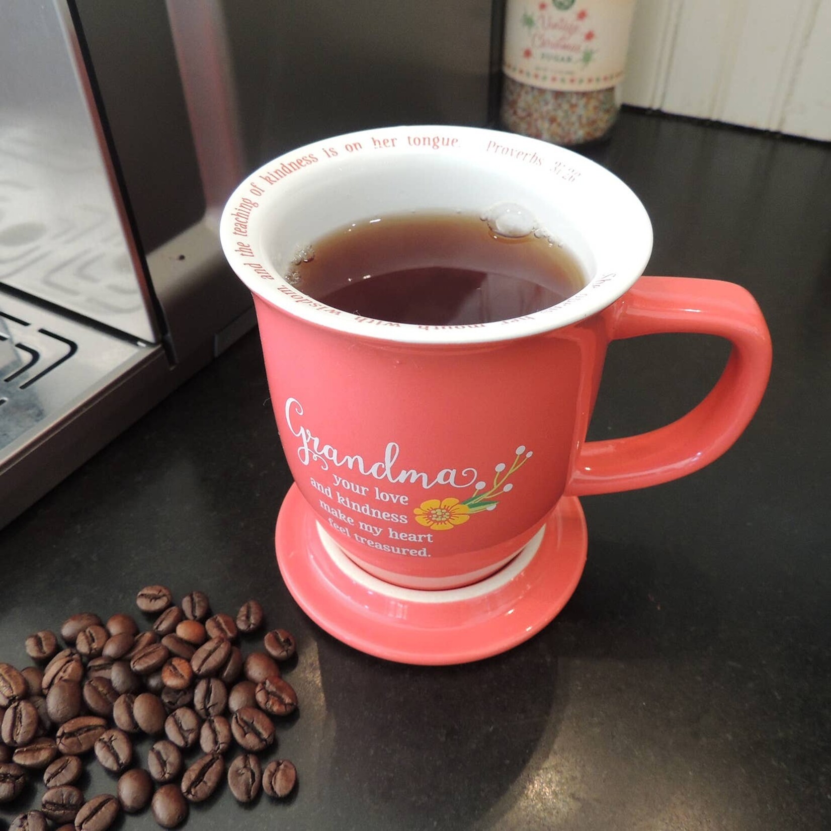 Abbey & Ca Grandma Coaster Mug