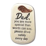 Abbey & Ca Drive Safely Visor Clip Dad