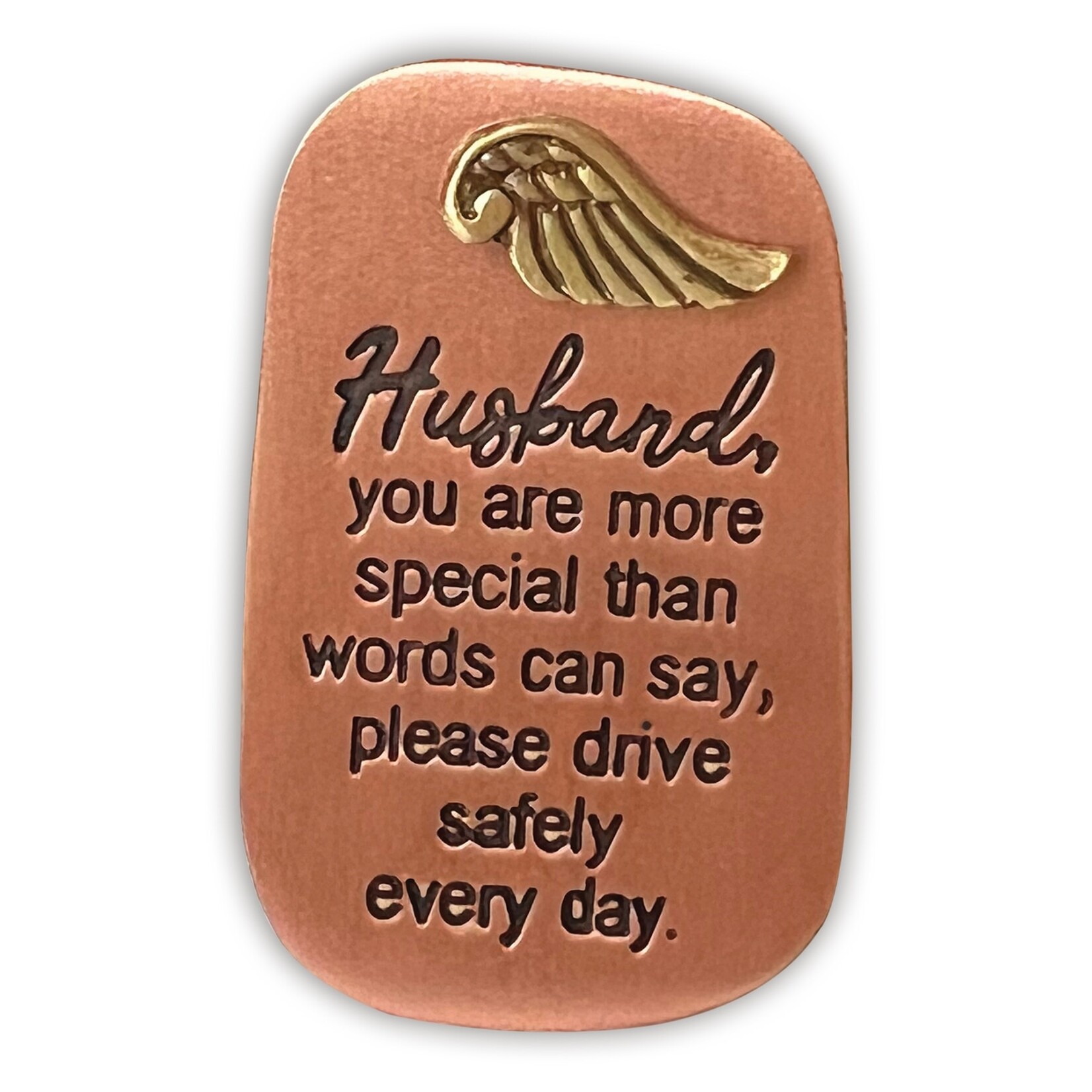 Abbey & Ca Drive Safely Visor Clip Husband