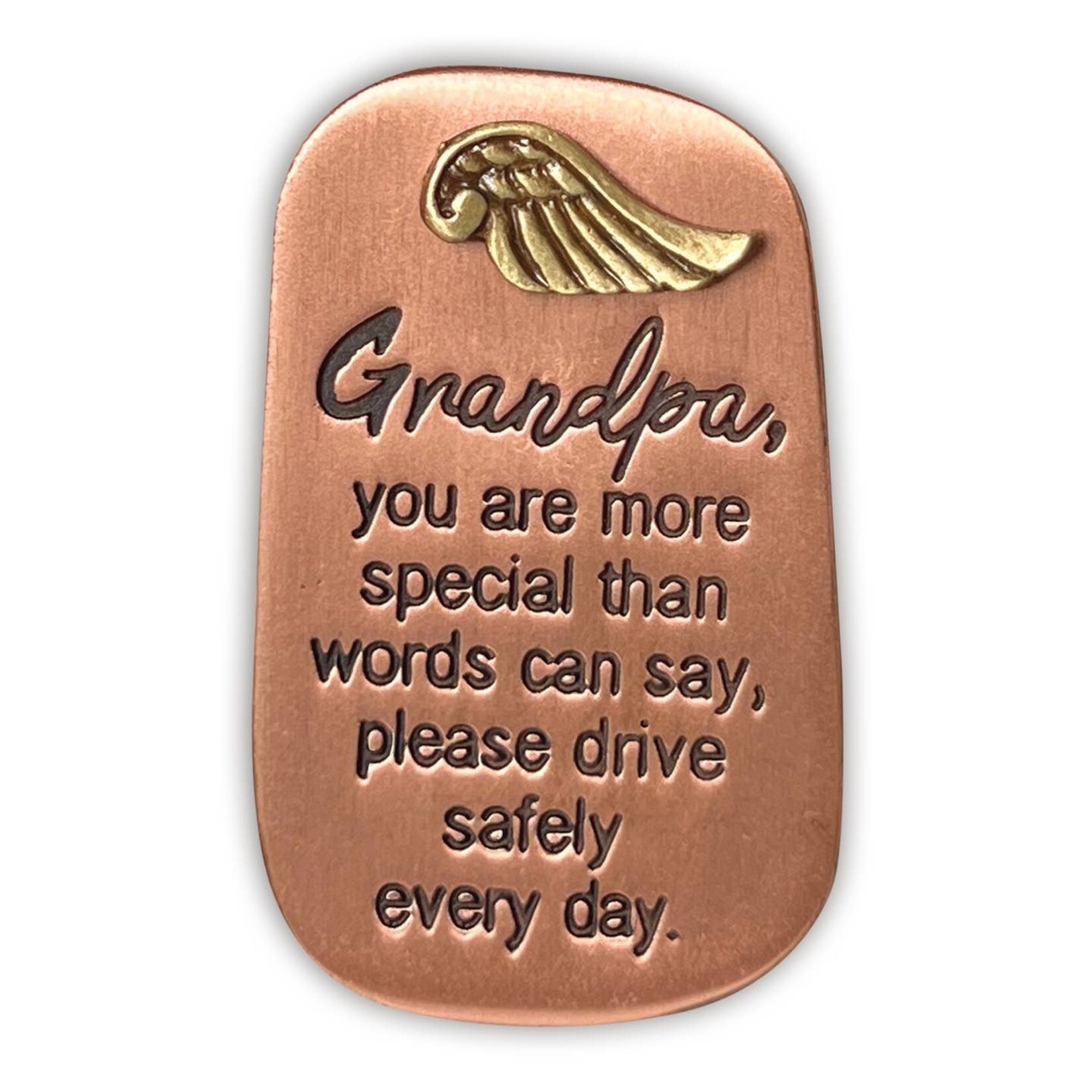 Abbey & Ca Drive Safely Visor Clip Grandpa
