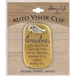 Abbey & Ca Drive Safely Visor Clip Grandma