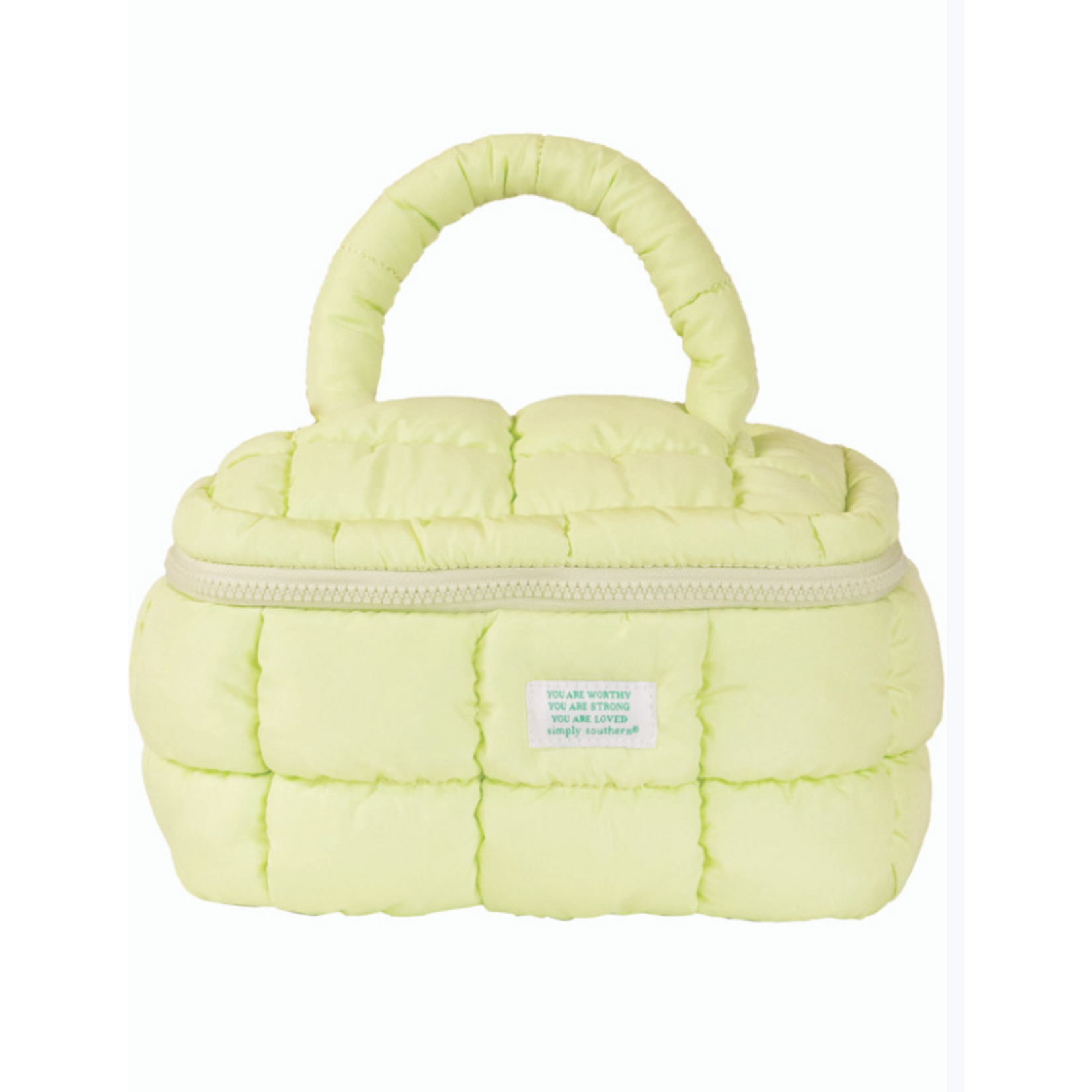 Simply Southern Simply Southern Marshmallow Glam Bag Sage