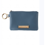 Simply Southern Simply Southern Leather ID Pouch Azur