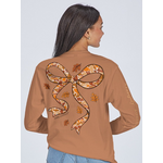 Simply Southern Simply Southern Long Sleeve Tee Camo Bow Chestnut