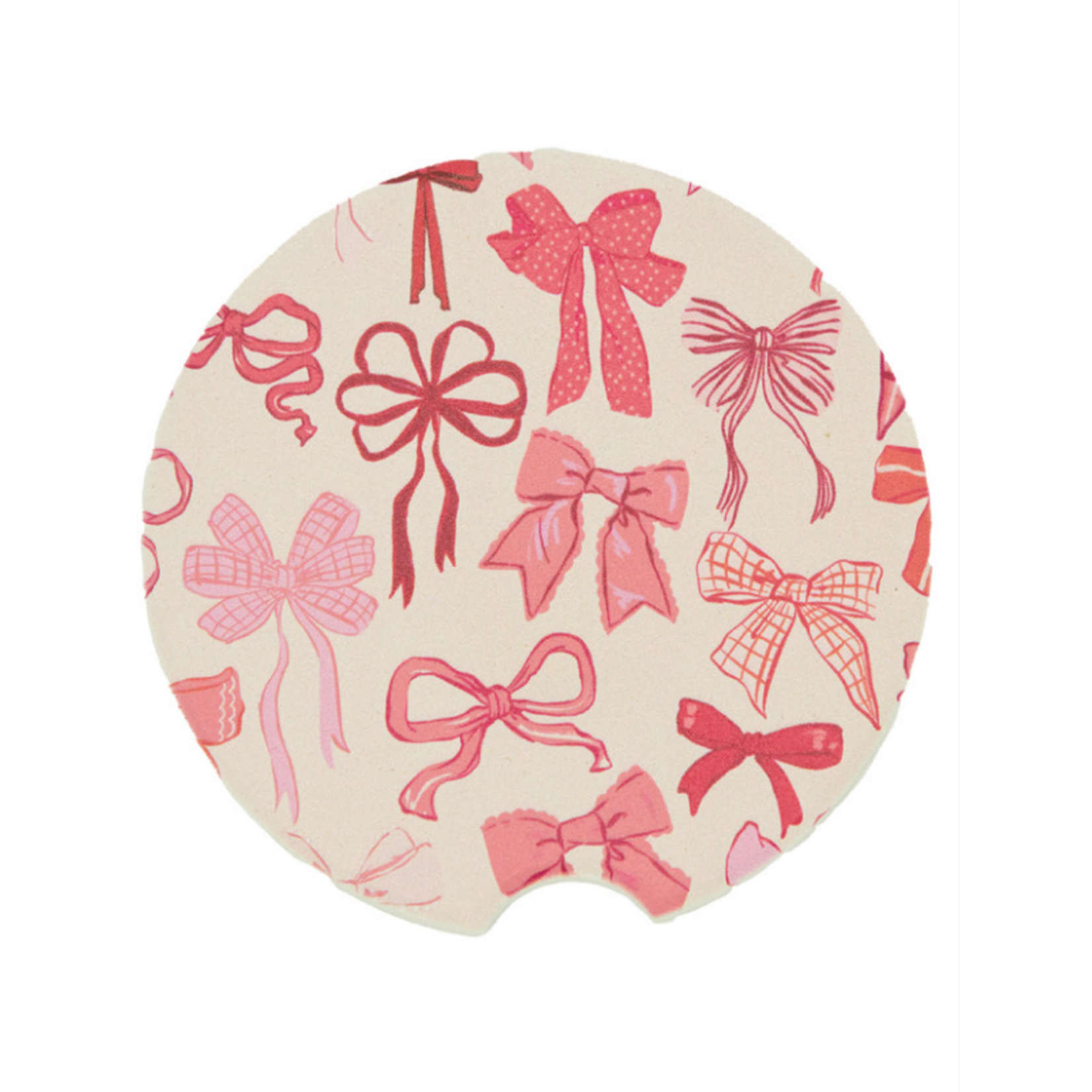 Simply Southern Simply Southern Car Coaster Bow