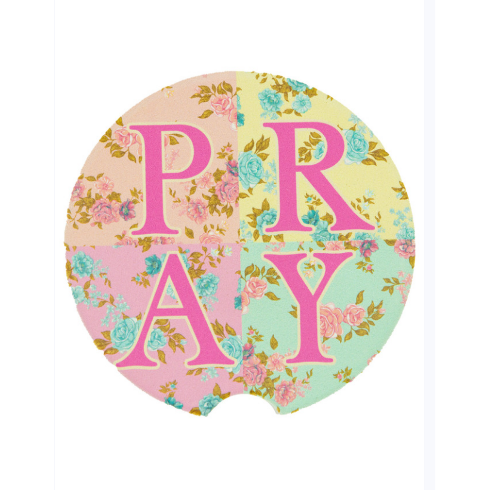 Simply Southern Simply Southern Car Coaster Pray