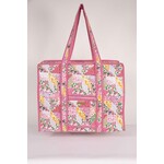 Simply Southern Simply Southern Quilted Tote Multi Flower