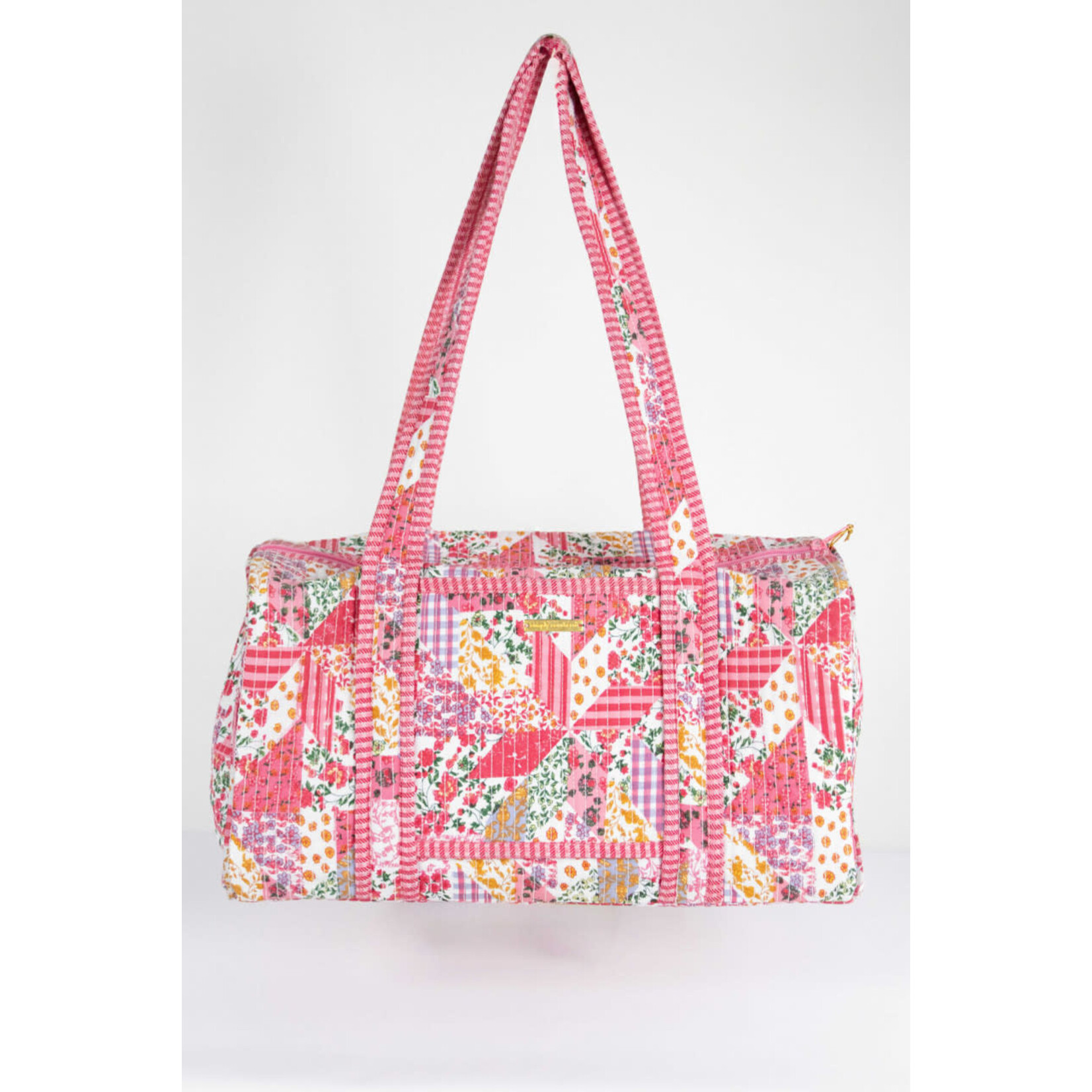 Simply Southern Simply Southern Quilted Duffel Multi Flower