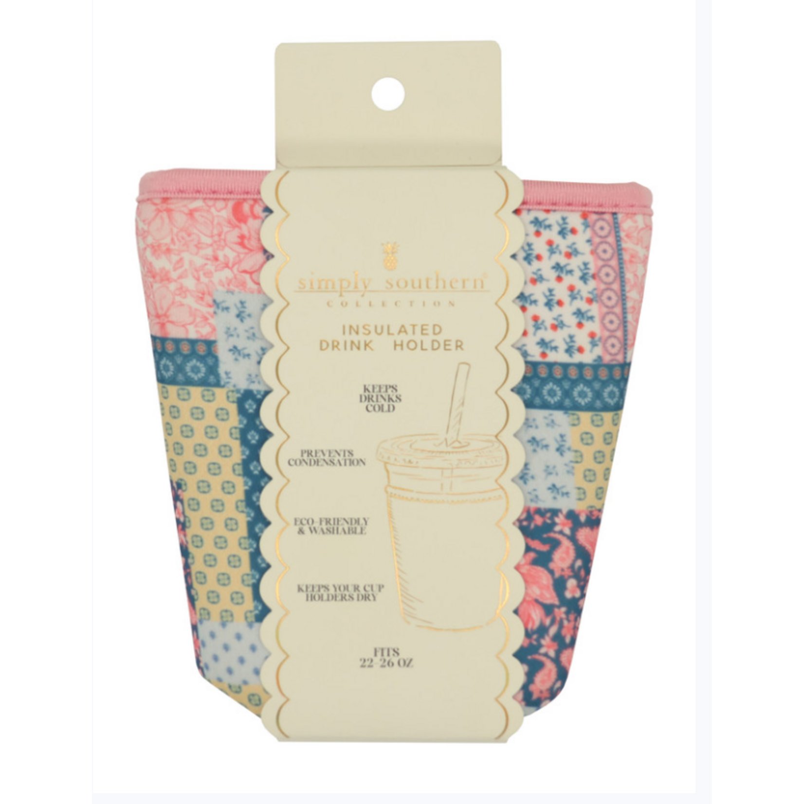 Simply Southern Simply Southern Small Drink Sleeve Quilted Patten