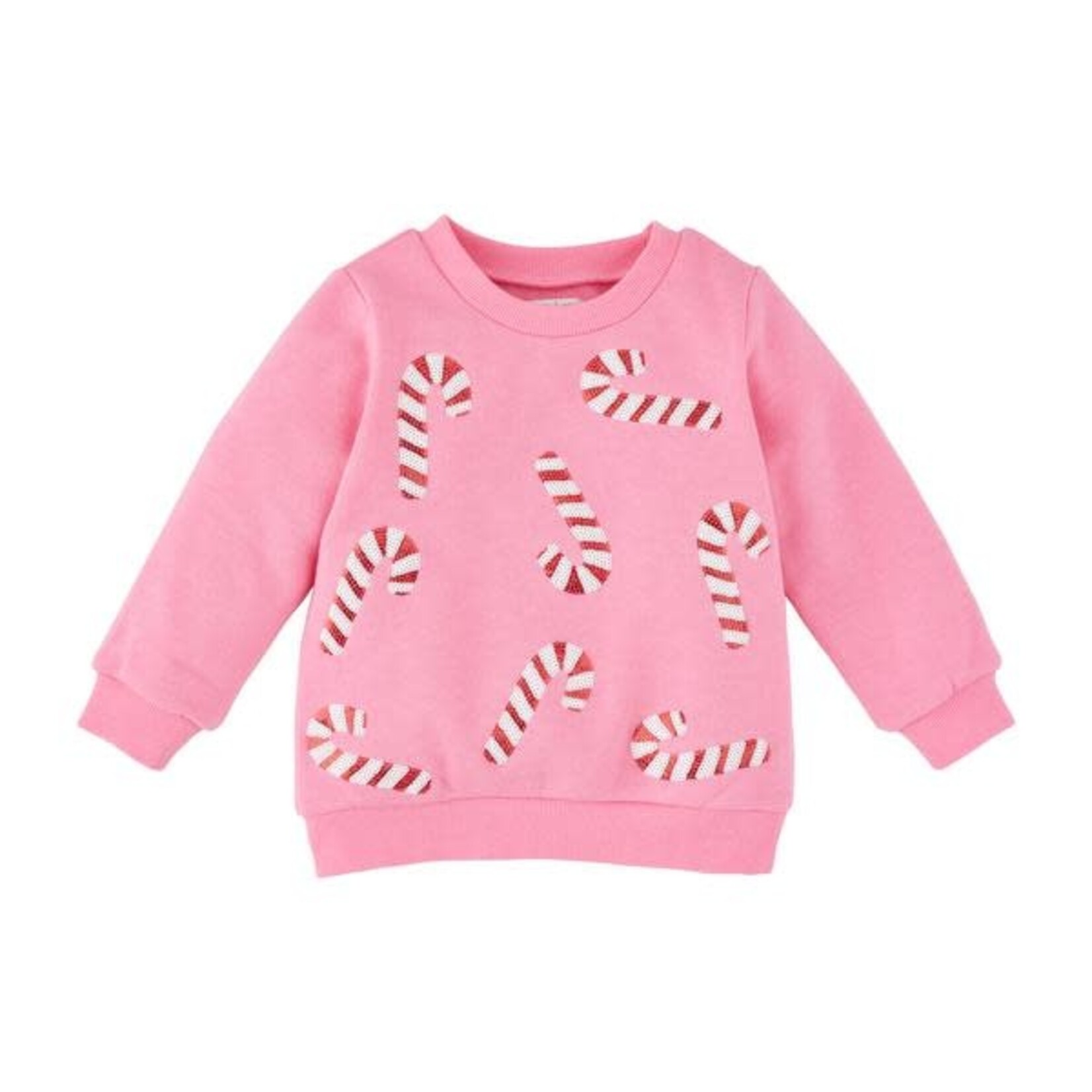 Mudpie Mudpie Candy Cane Sweatshirt