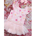 Mudpie Mudpie Daisy Check Reversible Swimsuit