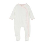 Mudpie Mudpie Chainstitch Floral Sleeper 3-6M