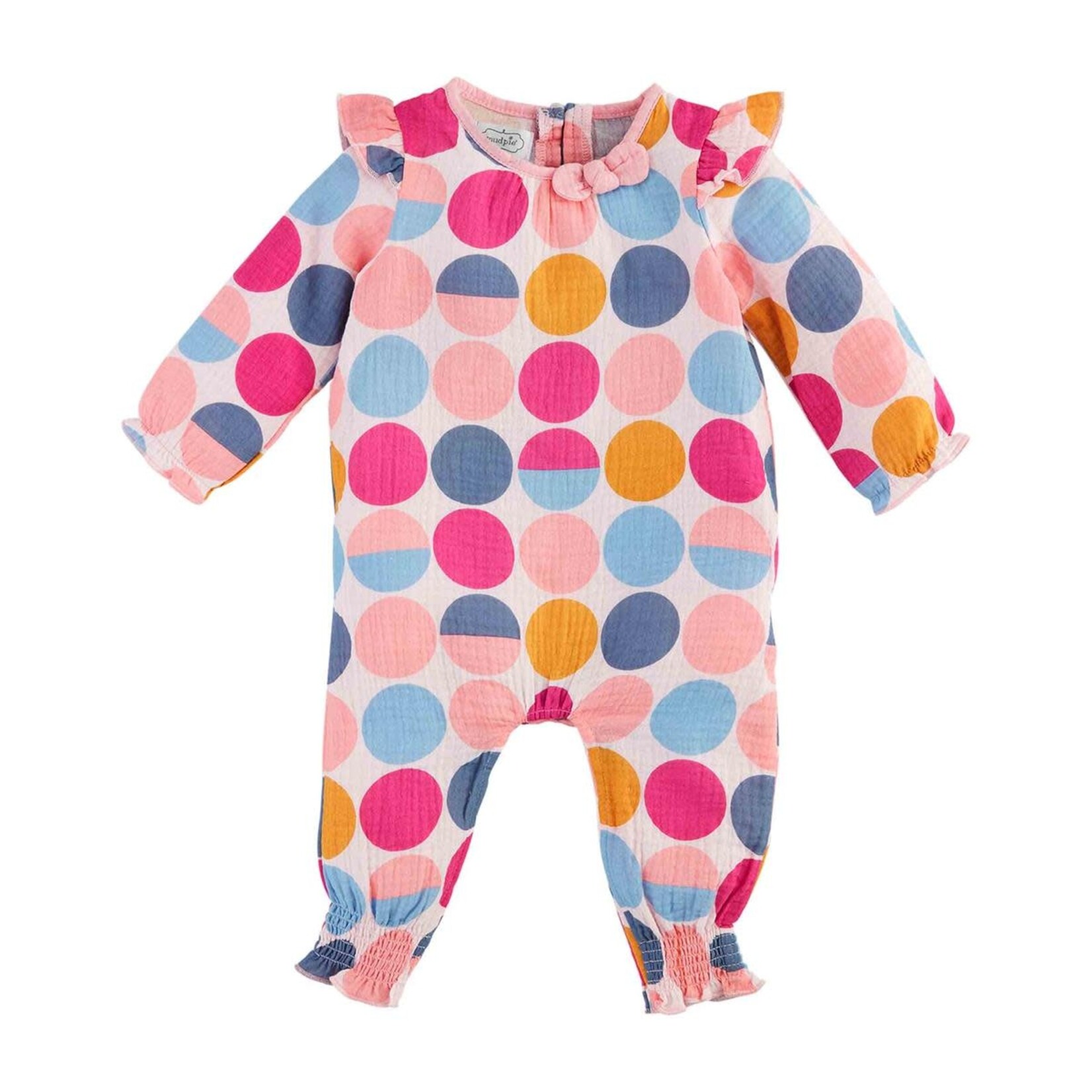 Mudpie Mudpie Dot Print Gauze Longall