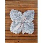 Fluffery Fluffery Turtle Fleece Throw Blanket Iceberg Blue